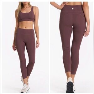 Vuori Women's Leggings - Deep Brown